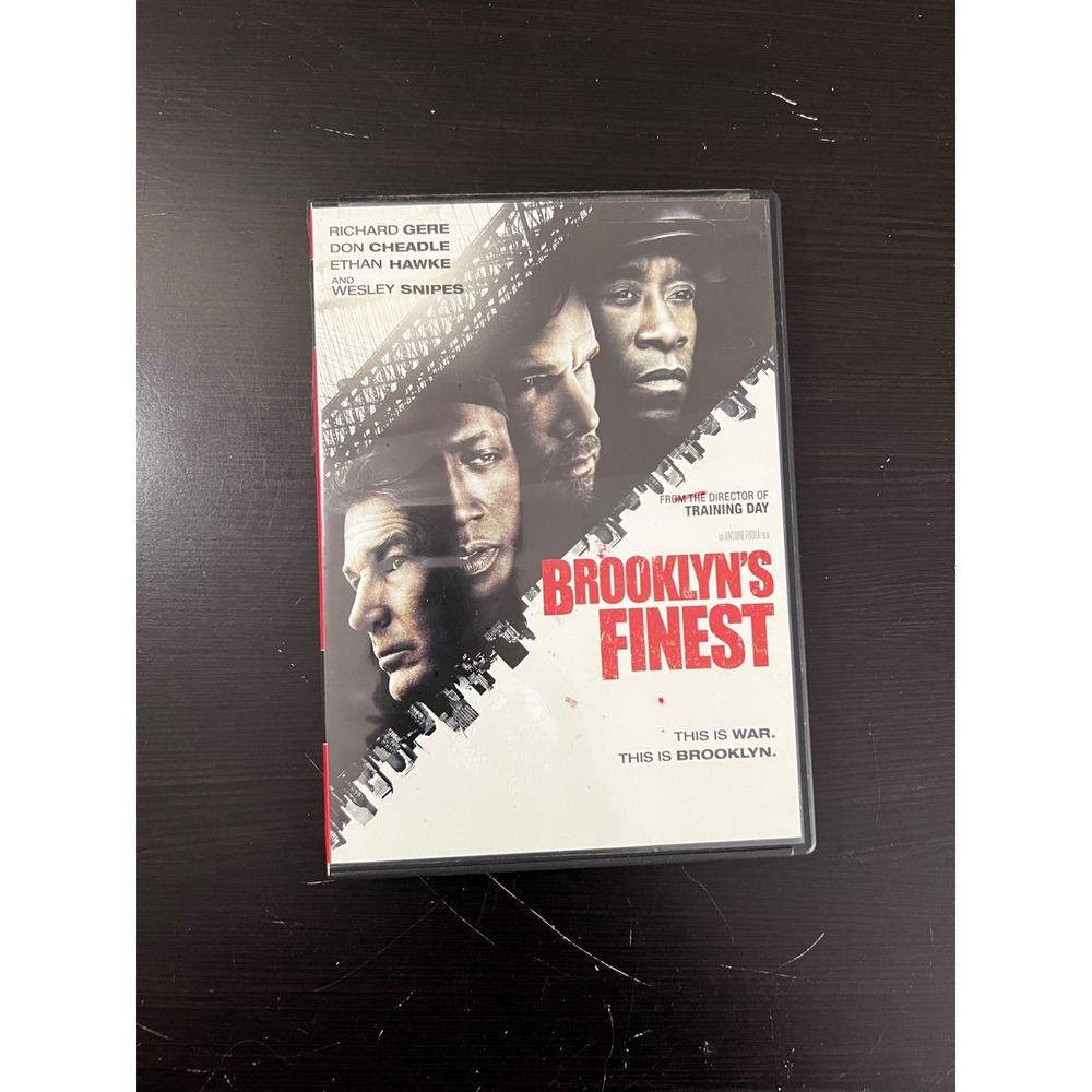 Brooklyns Finest DVD 2010 Richard Gere Don Cheadle Ethan Hawke Wesley Snipes